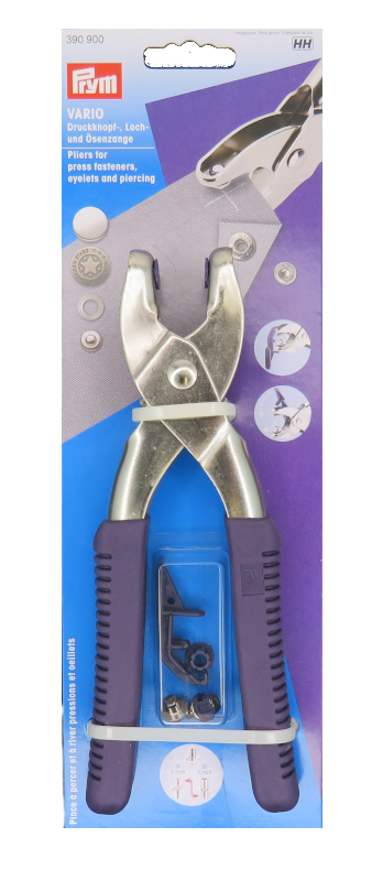 Prym Vario Pliers for Snaps & Eyelets With Gray Handle